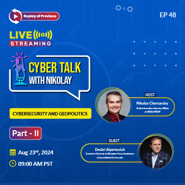 Cybersecurity and Geopolitics: Part - II
